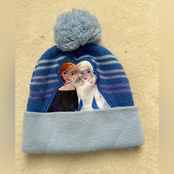 Girls Frozen II Winter Hat - Picture 1 of 3